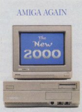 Commodore Amiga 2000 - na svojďż˝ dobu velice vďż˝konnďż˝ poďż˝ďż˝taďż˝